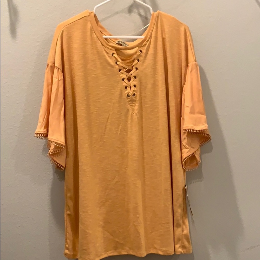 Democracy dressy T-shirts new with tags